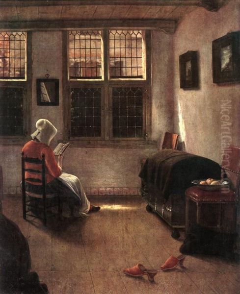 Reading Woman - view 1