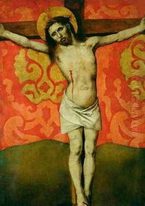 Christ on the Cross 1445 50 by Barthelemy d' Eyck