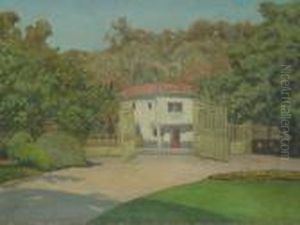 Atardecer De Verano En La Casona by Dolcey Schenone Puig