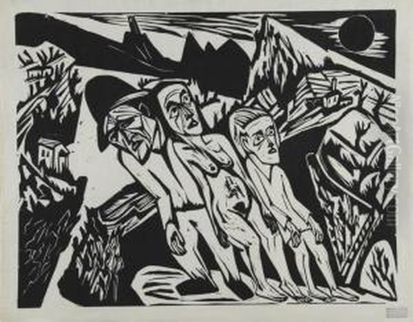 Mann In Landschaft - view 1