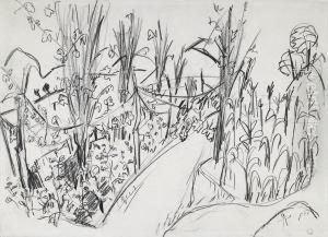 Davoser Landschaft Mit Weg