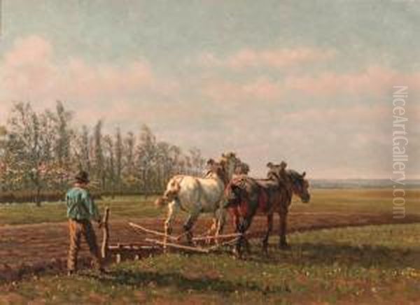 A Plough Team - view 1