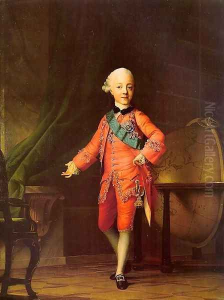 Grand Prince Pavel Petrovich in his Study 1766 - view 1