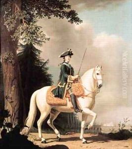Equestrian Portrait of Catherine II the Great of Russia by Vigilius Erichsen