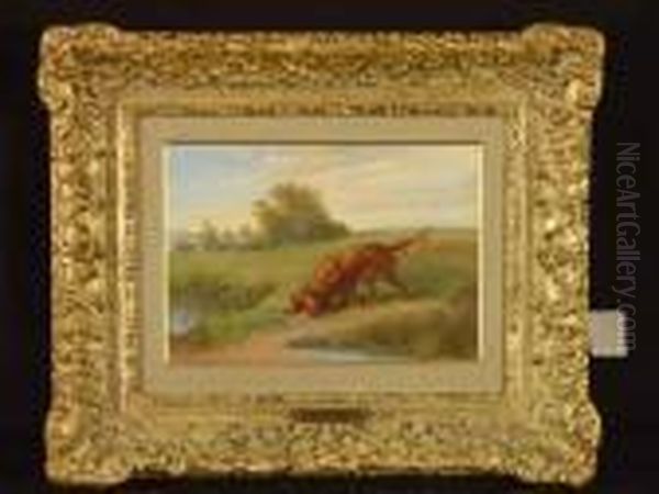 Jagdhund Am Teich - view 1