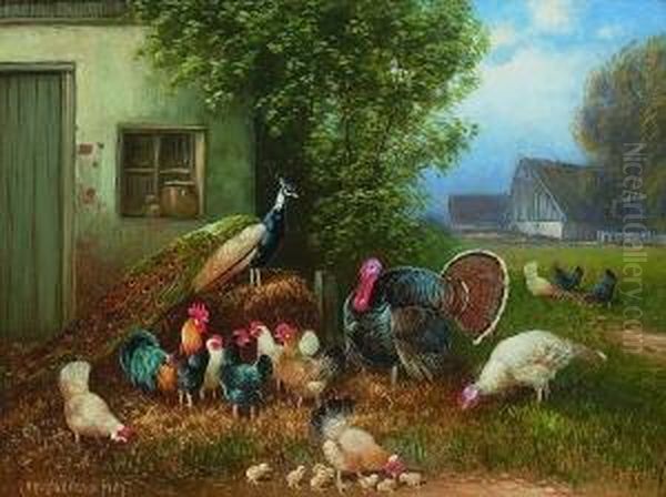 Truthahn, Pfau, Hahn, Huhner Und
Kuken - view 1