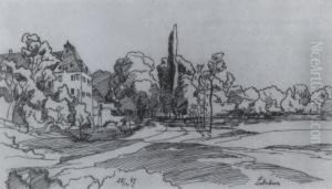 Blick Auf Eine Wasserburg