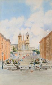 La Scalinata Di Trinita Dei Monti