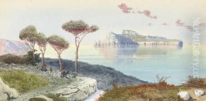 Capri Dalla Costiera Sorrentina by Federico Schianchi