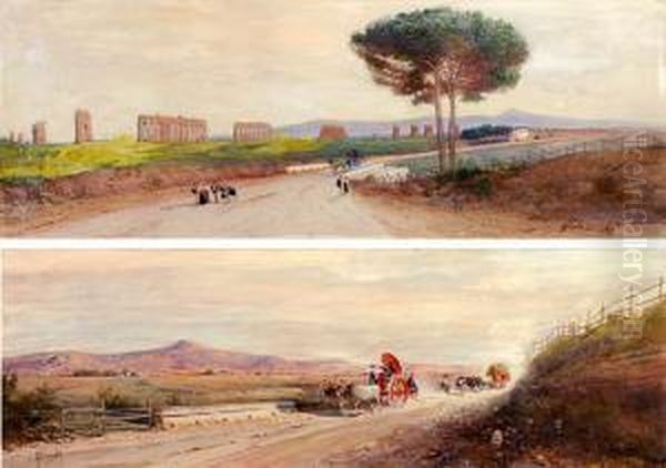 Para Obrazow: Via Appia - view 1