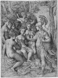 Minerva Und Die Musen