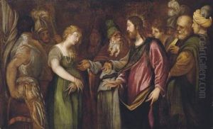 Christ And The Woman Taken In Adultery