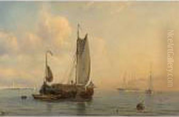 Shipping Off The Coast - view 1