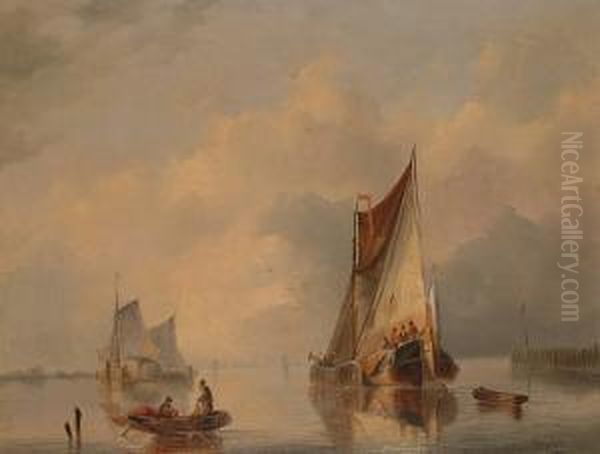 Boats In A Harbour - view 1