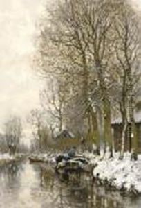 Along A Snowcovered Stream Along A Snowcovered Stream