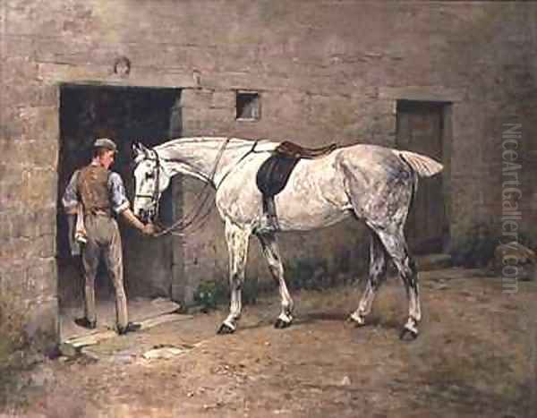 The Dapple Grey and Stable Lad - view 1