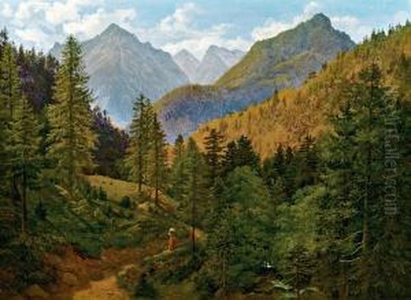Blick Ins Weisenbachtal Von Strobl Am Wolfgangsee - view 1