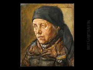 Portrait Einer Dachauer Bauerin by Georg Schildknecht