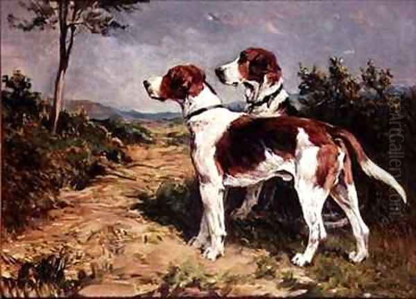 Two Hounds in a Landscape 2 - view 1