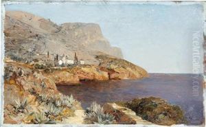 Veduta Delmonastero Di San Giacomo Presso Ragusa by Emil Jakob Schindler