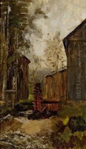 Gosaumuhle Bei Ischl by Emil Jakob Schindler