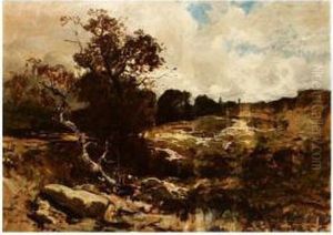 A Study For A River Landscape A Study For A River Landscape