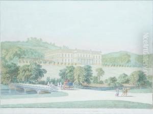 Palac Potockich W Krzeszowicach by Karl Friedrich Schinkel