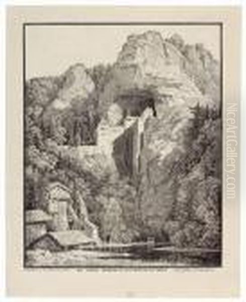 Das Schloss Prediama Von Crein Xii Stund Von Triest - view 1