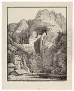 Das Schloss Prediama Von Crein Xii Stund Von Triest