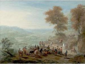 Travellers In A Landscape Travellers In A Landscape