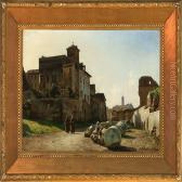 Street Scene, Forum Romanum In Rome - view 1