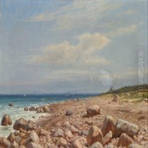 Coastal Scenefrom Hornbaek Beach, Denmark