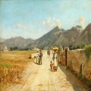 Italianlandscape From Vesuv