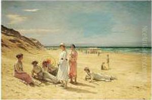Sommerdag Pa Stranden, Lonstrup (summer Day On Lonstrup Beach)