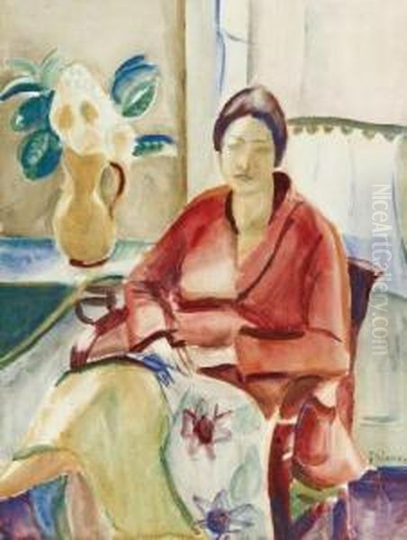 Femme Dans Un Interieur - view 1