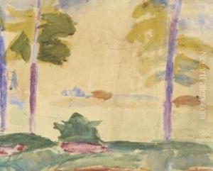 Paysage by Ferdinand Schirren