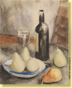 Composition Aux Poires Et A La Bouteille