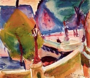 Paris, Le Pont-neuf by Ferdinand Schirren