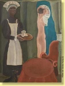 Jeune Femme Se Deshabillant by Ferdinand Schirren