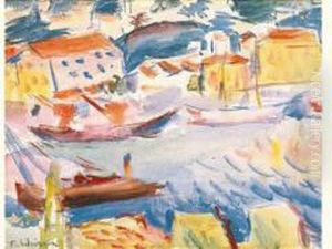 Havenzicht In De Provence (ca. 1915-1919) Havenzicht In De Provence (ca. 1915-1919)