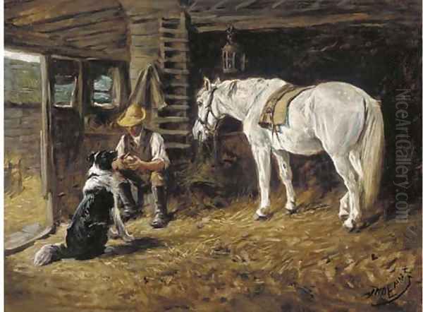 In the stable - view 1