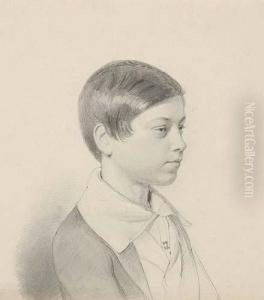 Portrait Of A Boy by August Friedrich Schlegel