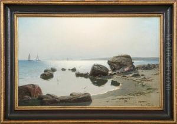 Coastal Scenery From The German Island Of Rugen - view 1