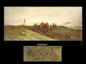 Die Kartoffelernte by Robert Schleich