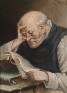 Amonk Reading by Carl Schleicher