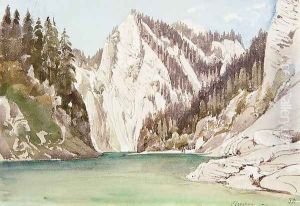 A Pieninek a Dunajec partjan, 1860