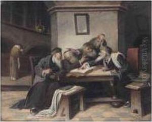 Ein Talmudstreit (the Religious Dispute) by Carl Schleicher