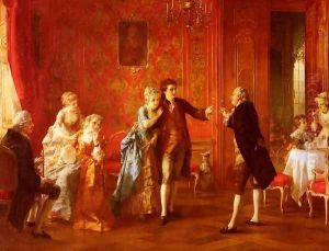 The Bridegroom's Health - The Bethrothal by Otto Erdmann
