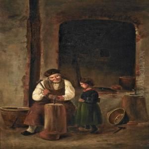 I Et Kobbersmedevaerksted