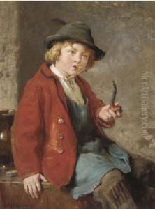 Time For A Good Smoke by Felix Schlesinger